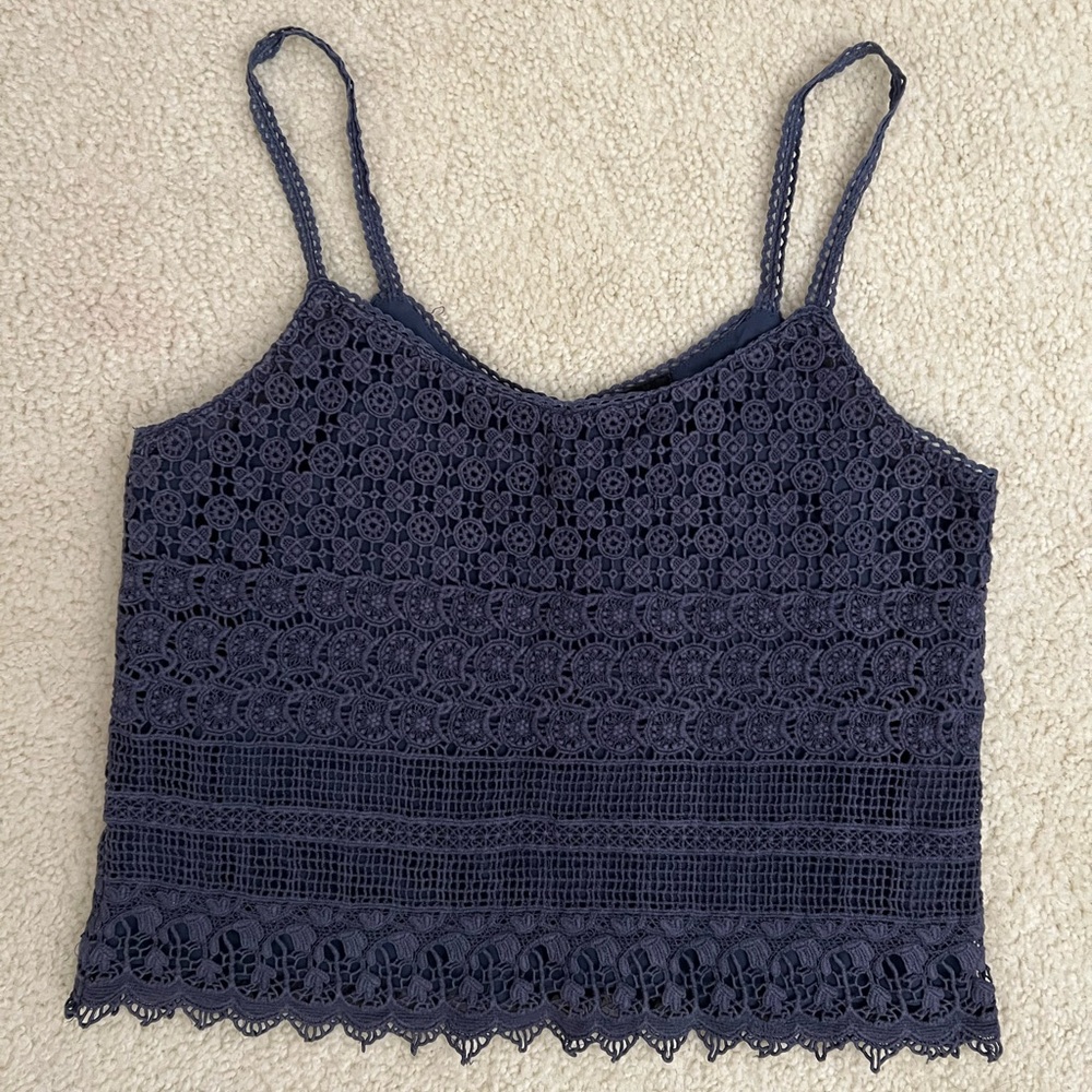 Topshop lacy tank